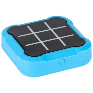 Circle cross cross electronic puzzle joc tic tac toe consola portabil albastru - Img 3