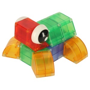 Construcție 3D cărămizi magnetice cu LED-uri strălucitoare 32 el. - Img 3