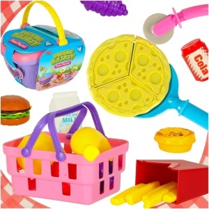 coș de picnic fast food pizza burger alimente victuals picnic gustări