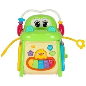 Cub sorter educațional cu pian crocodil 4in1 - Img 3