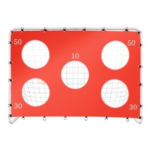Golul de fotbal pentru copii 2in1 + covor de precizie 215 x 153 x 76 cm - Img 2