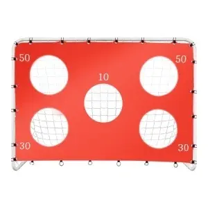 Golul de fotbal pentru copii 2in1 + covor de precizie 215 x 153 x 76 cm - Img 2