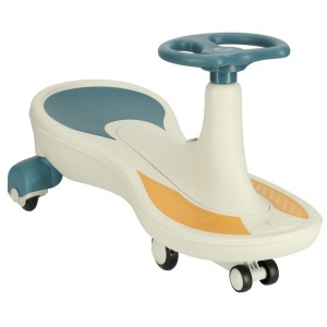 Gravity roller coaster roți strălucitoare cu LED-uri cu muzică de joc 76cm albastru și alb max 120kg max 120kg - Img 2