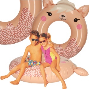 INTEX 59266 Roată de înot animal roz 6+