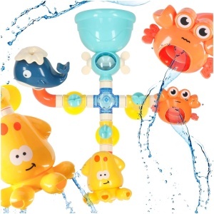 Jucărie de baie de duș de duș sprinkler creaturi de mare