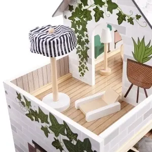 LULILO casa de păpuși din lemn FLORO boho LED - Img 2