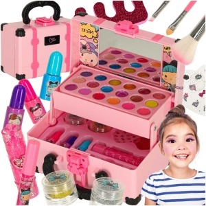 Machiaj și unghii kit machiaj cosmetice umbre lacuri valiza
