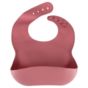 Mâncăruri din silicon pentru copii Crab pentru copii set de 9 bucăți roz închis - Img 3