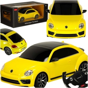 Mașină RC 1:14 Volkswagen Beetle galben