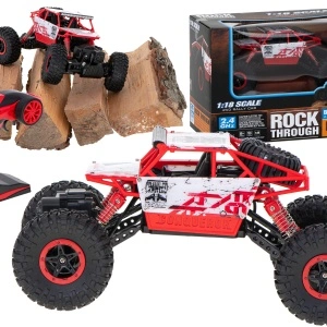 Mașină RC Rock Crawler HB 2.4GHz 1:18 roșu
