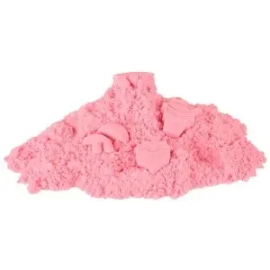 Nisip cinetic 1 kg într-o pungă roz - Img 2