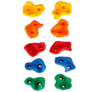 Pietre de cățărat pentru copii mânere de cățărat colorate 10 buc + șuruburi - Img 3