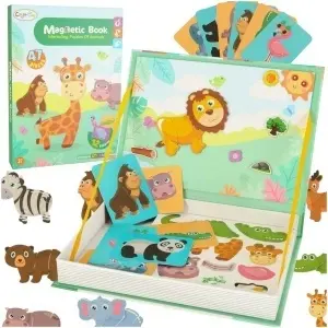Puzzle puzzle magnetic safari animale 47el.