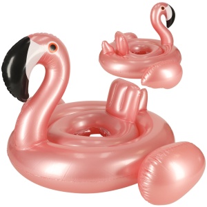 Roată gonflabilă cu scaun pentru copii Flamingo - Img 3