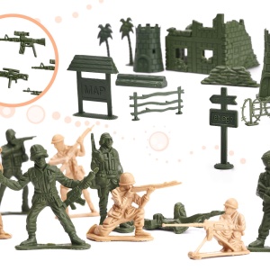 Soldați set de figurine militare de bază 114el. - Img 3