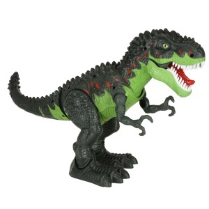 T-REX dinozaur electronic plimbări dinozaur răcnește verde - Img 2