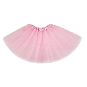 Tutu fusta de tul fusta costum roz - Img 2