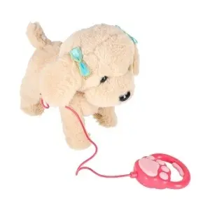 Câine interactiv în lesă latră se plimbă coada mișcă Poodle - Img 3