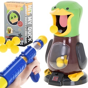 Duck țintă de fotografiere pistol și bile