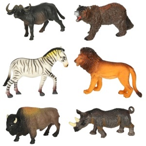 Figurine animale de grădina zoologică set de 31 el. - Img 2