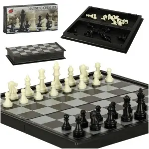 Magnetic șah șah dame joc de puzzle