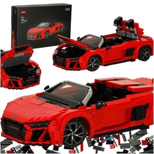 Mașină RC 1:14 AUDI R8 Spyder cărămizi