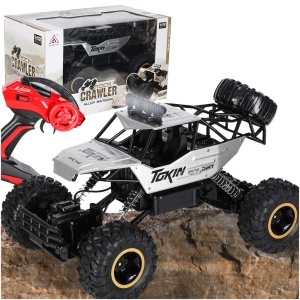 Mașină RC Rock Crawler 1:12 4WD METAL argint