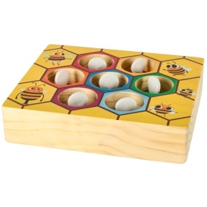 Montessori albine Montessori fagure de miere joc educațional - Img 2