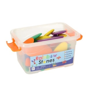 Pietricele creative colorate puzzle Montessori - Img 2