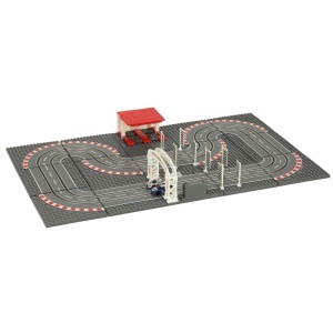 Pistă de curse pentru mașini de poliție 64x38.5cm - Img 3