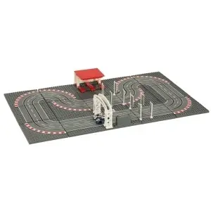 Pistă de curse pentru mașini de poliție 64x38.5cm - Img 3