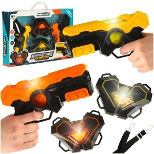Pistol de paintball cu laser cu țintă infraroșu set de 2.