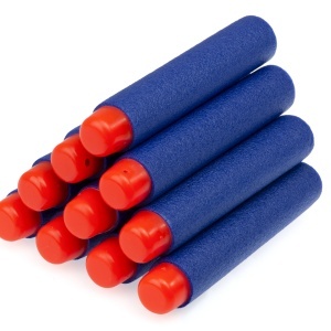 Săgeți lansatoare compatibile NERF 10pcs 7.2cm