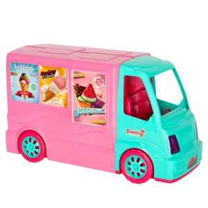 Set de mașini pentru păpuși Food truck 21 el. - Img 3