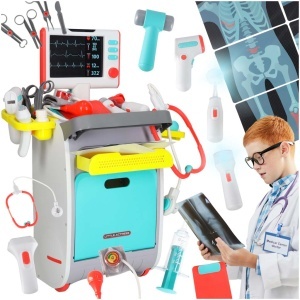 Stație de doctor set medical doctor mic 34 articole