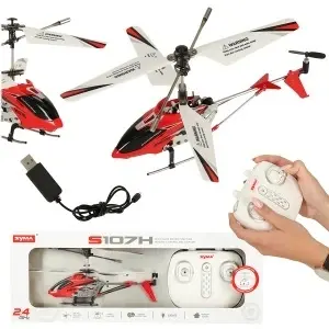 SYMA S107H RC elicopter 2.4GHz RTF roșu