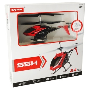 SYMA S5H 2.4GHz 2.4GHz RTF RC elicopter roșu - Img 2