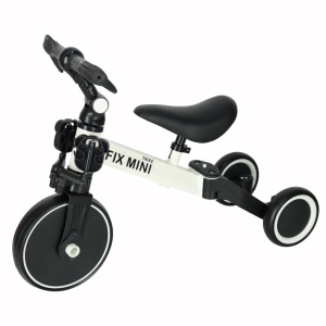Trike Fix Mini tricicleta de cross-country 3in1 cu pedale alb - Img 2