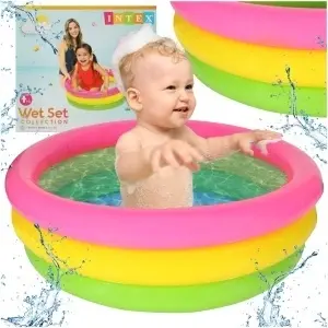 BESTWAY 57107 Piscina curcubeu de grădină pentru copii