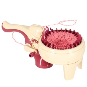 Mașină de tricotat kit de tricotat 5 culori de fire - Img 3