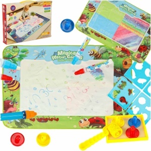 Mat de colorare a apei markere de colorare a apei șabloane șablon role 120x90cm meadow