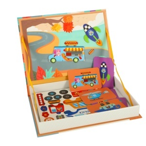 Mijloace magnetice de transport puzzle puzzle - Img 2