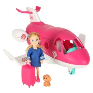 Păpușă pliabilă accesorii de stewardesă pentru avioane - Img 2