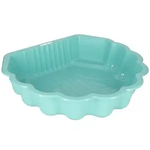 Sandbox piscină închisă Shell Twins dublu 2in1 160x87.5x19.5cm mint - Img 3