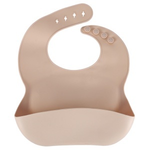 Set de 9 feluri de mâncare din silicon pentru bebeluși Crab pentru bebeluși bej - Img 3