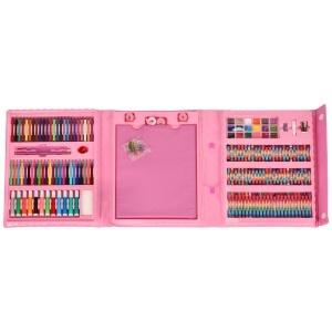 Set de pictură din plastic în cutie 208el roz - Img 2