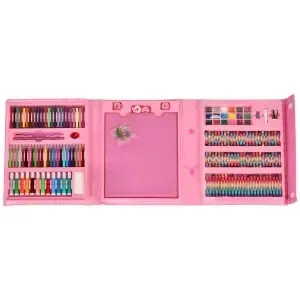 Set de pictură din plastic în cutie 208el roz - Img 2