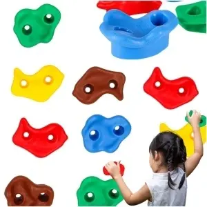 Titularii de piatră de cățărare pentru copii 10pcs - Img 1