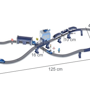 Trenul electric de poliție 92 elemente ~300cm - Img 3