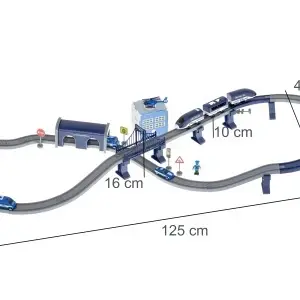 Trenul electric de poliție 92 elemente ~300cm - Img 3